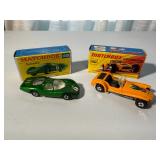 Matchbox No. 60 Lotus Super Seven & No. 45 Ford Group 6 Racer
