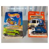Matchbox No. 74 Garbage King & Hot Wheels Fish-o-saurs VW Bus