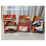 Collection of Matchbox Heros Die-Cast Vehicles