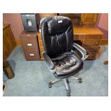 Black Leather Office Chair