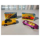 Matchbox No. 6 Mercedes 350 SL & No. 36 Hot Rod Draguar