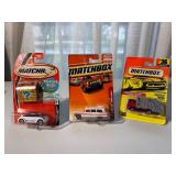 Matchbox Beetle, Cadillac Ambulance, & Garbage Truck