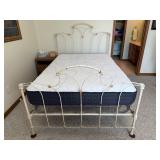 Vintage Iron Bed with Sealy Mattress