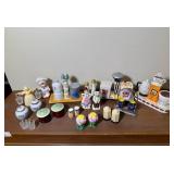 Eclectic Salt and Pepper Shaker Set