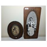 Vintage Oval Portrait Set