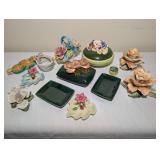 Vintage Floral Porcelain Collection