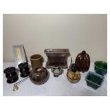 Assorted Ceramic and Glass Decor