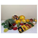 Colorful Ceramic Serving Pieces