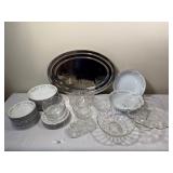 Vintage Dinnerware and Glassware Set