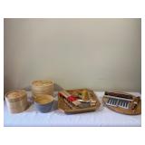 Asian Bamboo Dining Set Collection