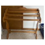 Wooden Quilt Rack