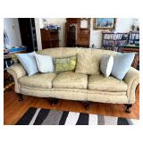 Victorian-Style Upholstered Sofa