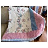 Floral Patchwork Quilt