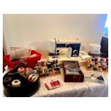 Necchi Royal Series Sewing Machine & Sewing Accessories