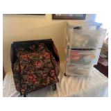 Floral Trolley and Craft Supplies
