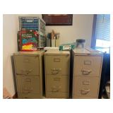 Vintage Metal Filing Cabinets