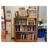 Bookshelf with Assorted Books