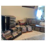 Large Collection of CDs and Cassettes