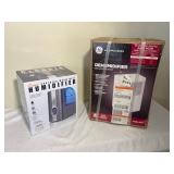 Crane Humidifier & GE Dehumidifier