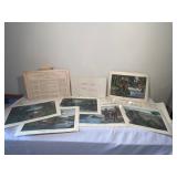 1970 Currier & Ives Calendar Set