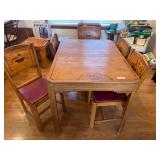 Antique Wooden Dining Set