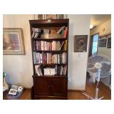 Tall Wooden Bookcase