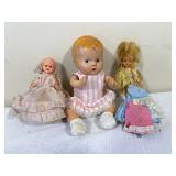 Vintage Doll Trio Collection