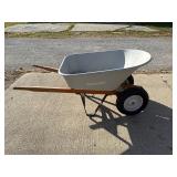 Heavy-Duty Garden Wheelbarrow