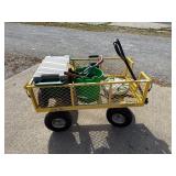 Sturdy Garden Utility Cart/Wagon