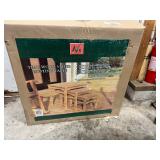 Teak Wood 3-Tier Nesting Tables