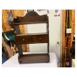 Vintage Wooden Wall Shelf