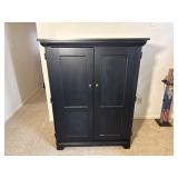 Riverside Black TV Cabinet