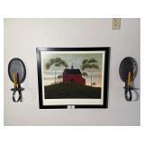 Warren Kimble Folk Art Print