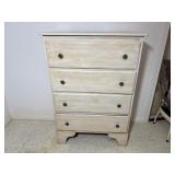 Vintage Whitewashed Chest of