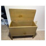 Rustic Wooden Storage Chest