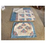 Vintage Fan Pattern Quilt &