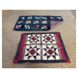 Vintage Patchwork Lap Quilt