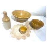Vintage Stoneware Pottery