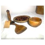 Antique Wooden Kitchen Tools