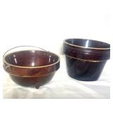 Vintage Stoneware Mixing Bow