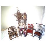 Decorative Mini Chairs Decor