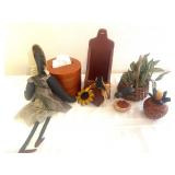 Handcrafted Primitive Crow D