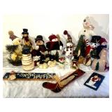 Collection of Snowman Decora