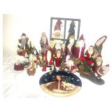 Collection of Santa Figurine