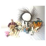 Rustic Bunny & Wooden Carrot