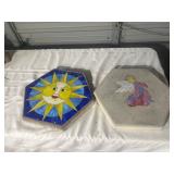 Pair of Hexagonal Stepping S