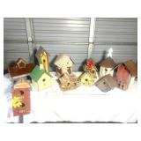 Rustic Wooden Birdhouses