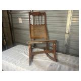 Vintage Wooden Rocking Chair