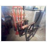Pair of Sawhorses & Hand Tru