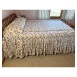 Floral Quilted Bedspread